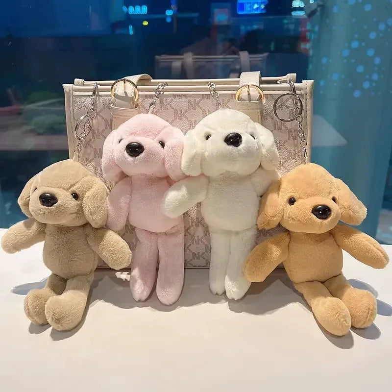 Pocket Pups Plush Dog Keychain