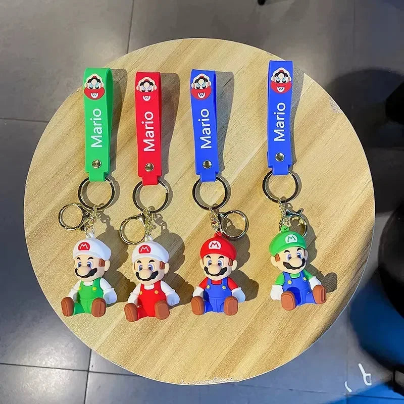 Super Mario Chill Crew 3D Mario Keychain