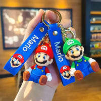Super Mario Chill Crew 3D Mario Keychain