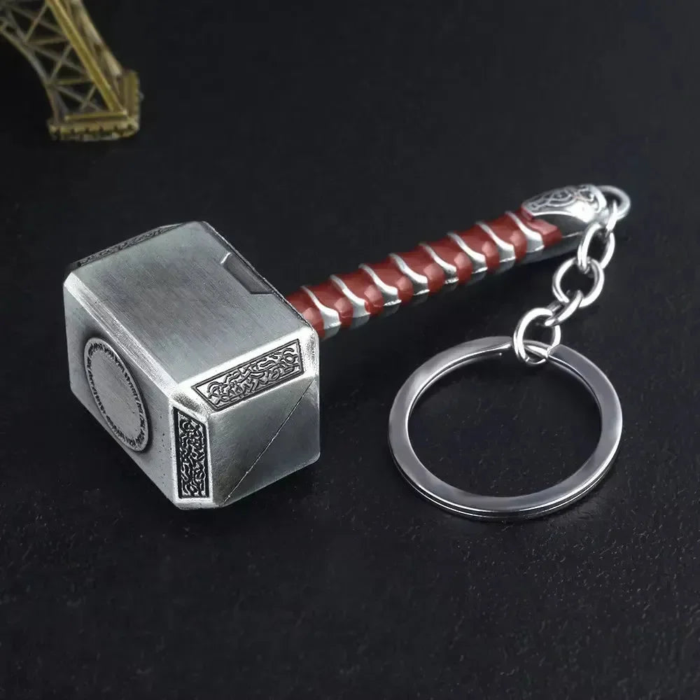 Porte-clés en métal Marteau de Mjolnir 
