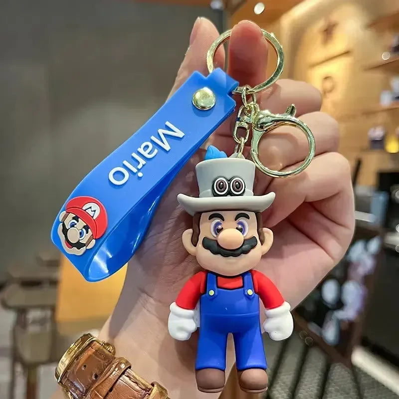 Super Mario Power-Ups 3D Keychain