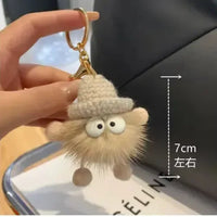 Soot Sprite Snuggles Plush Keychain