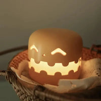 Glow-Lantern Pumpkin Night Lamp