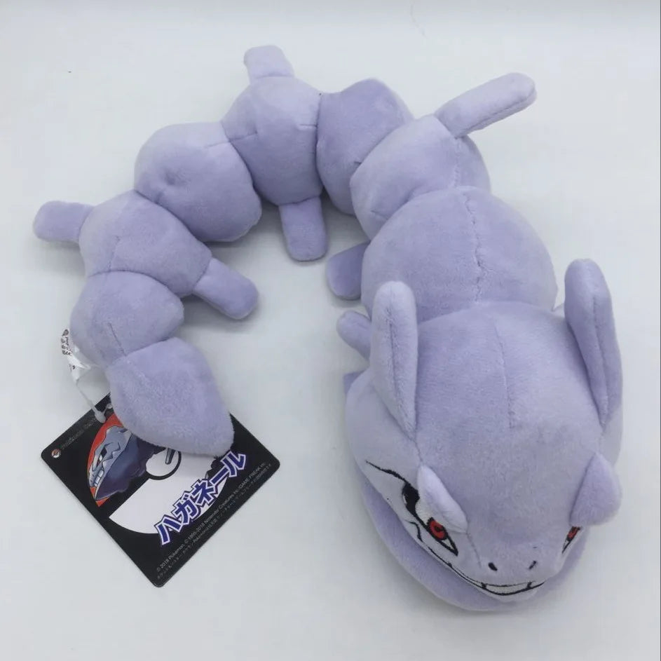 30cm Pokemon Steelix Plush Toys Dolls Soft Long Body Can Bend Snake Shape Stuffed Toys For Children Gift - Bear Hugs