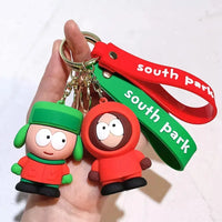 Quirky South Park Squad Keychain