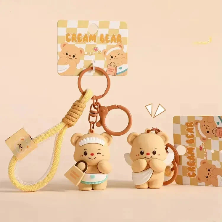 Honeyheart Butter Bear 3D Keychain