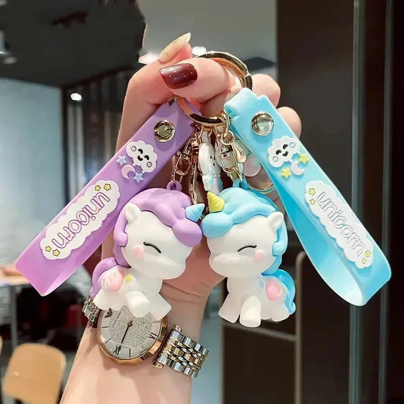 Dreamy Unicorn 3D Keychain
