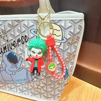 Smile of Insanity Joker Keychain