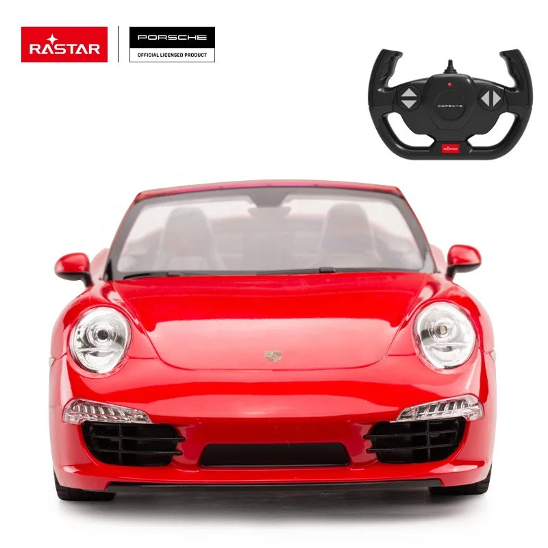RASTAR Porsche 911 Carrera S Kids Electric Car 1/12 Scale Toy RC Racing Car for Children with LED Lights Hobby RC Cars Toys 2.4G - Bear Hugs
