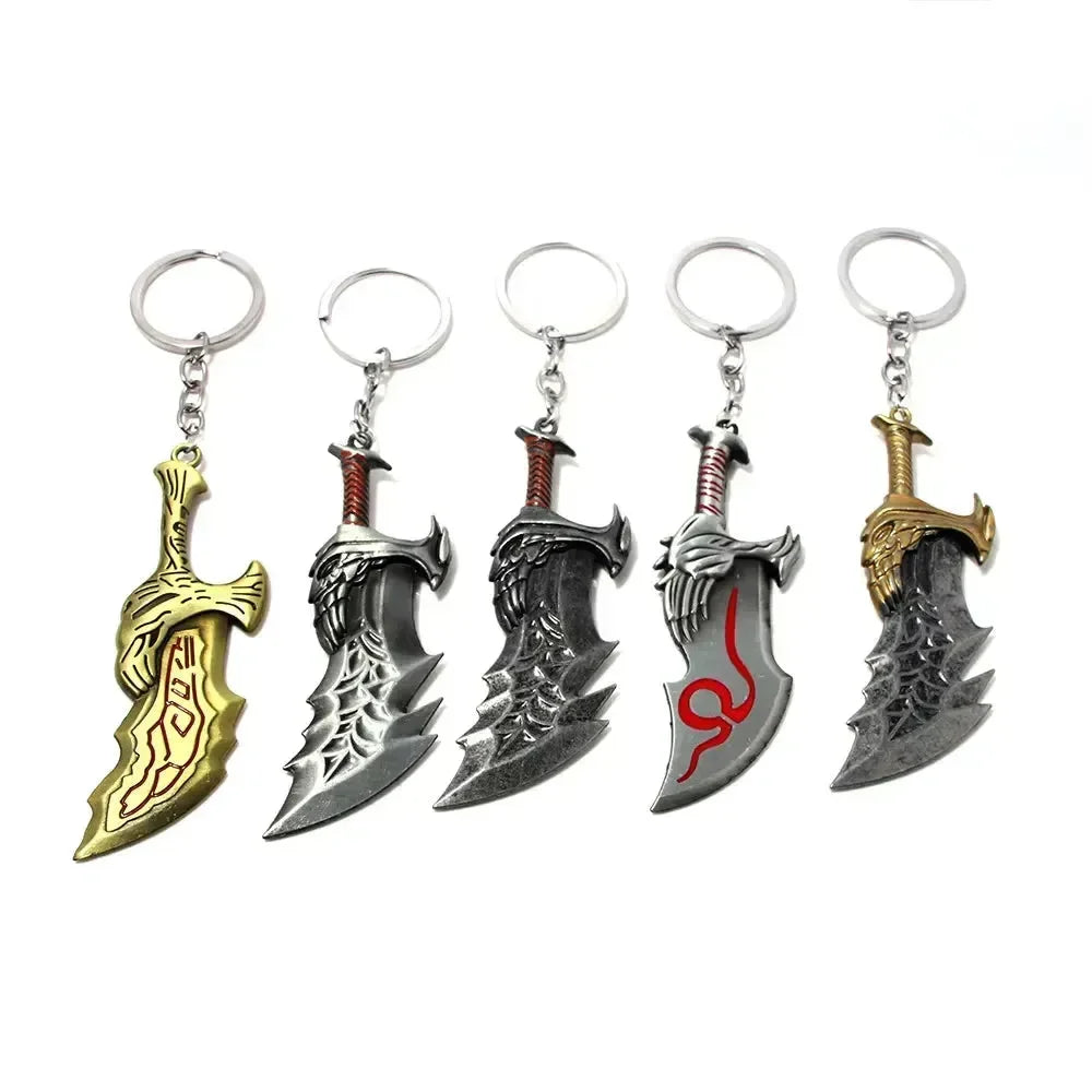 Kratos Blades Of Chaos GOW Keychain
