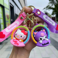 Kawaii Crew Carousel 3D Keychain