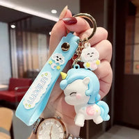 Dreamy Unicorn 3D Keychain