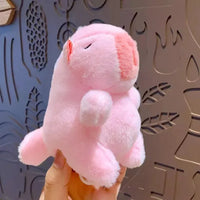 Tail Wagging Capybara Keychain