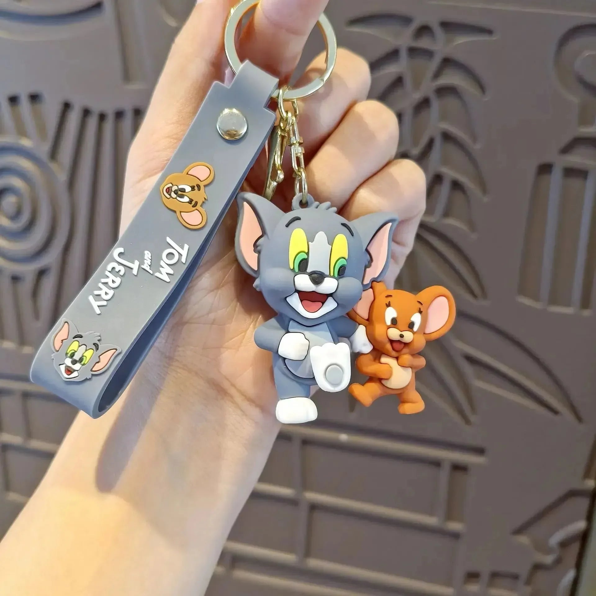 Friendly Foe Tom & Jerry Keychain