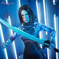 Alita Battle Angel Rosa Salazar Costumes Alita Cosplay Jumpsuit Spandex Halloween Costumes for Women Party Suit Adults - Bear Hugs