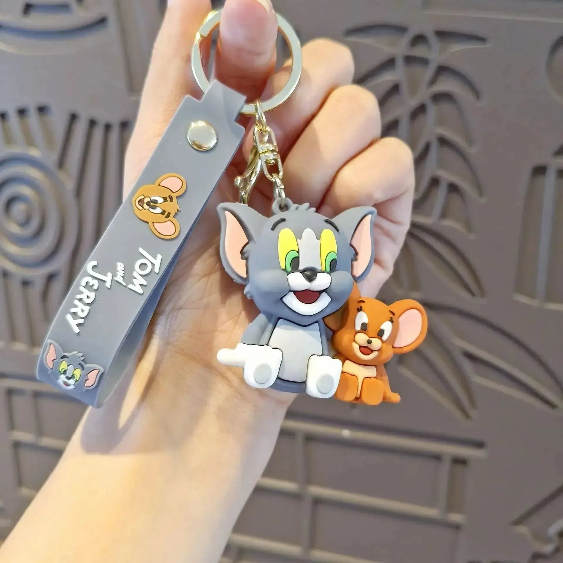 Friendly Foe Tom & Jerry Keychain