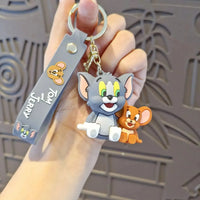 Friendly Foe Tom & Jerry Keychain