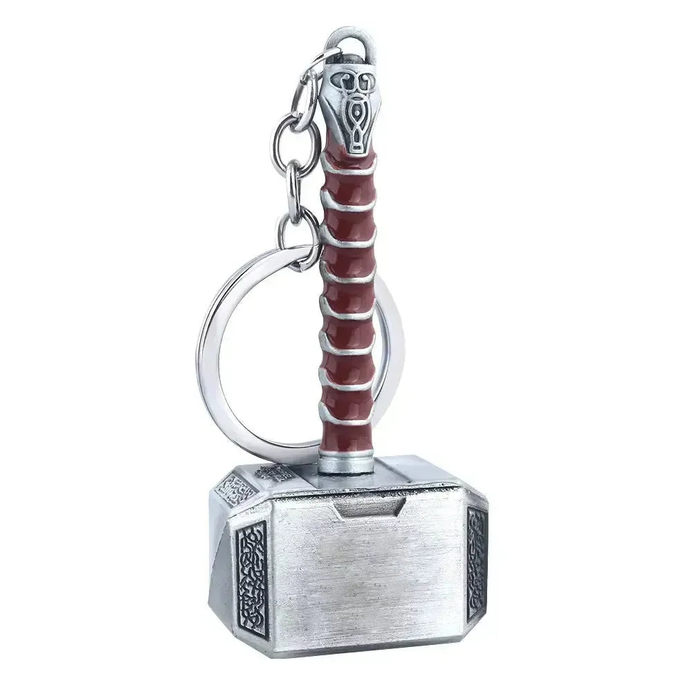 Porte-clés en métal Marteau de Mjolnir 