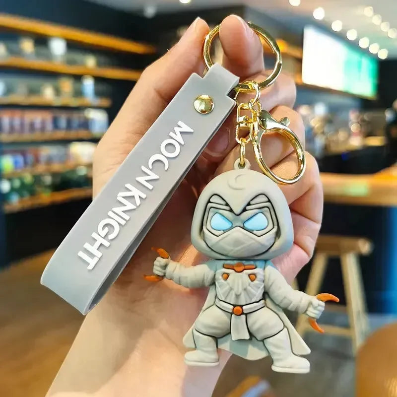 Moon Knight Crescent Crew Keychain