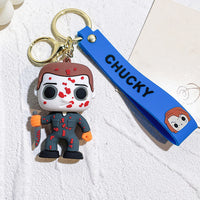 Evil Villains Characters Keychain