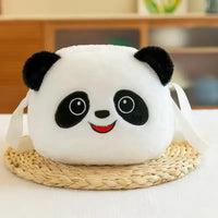 Cute Panda Dog Plush Handbag