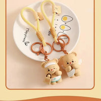 Honeyheart Butter Bear 3D Keychain