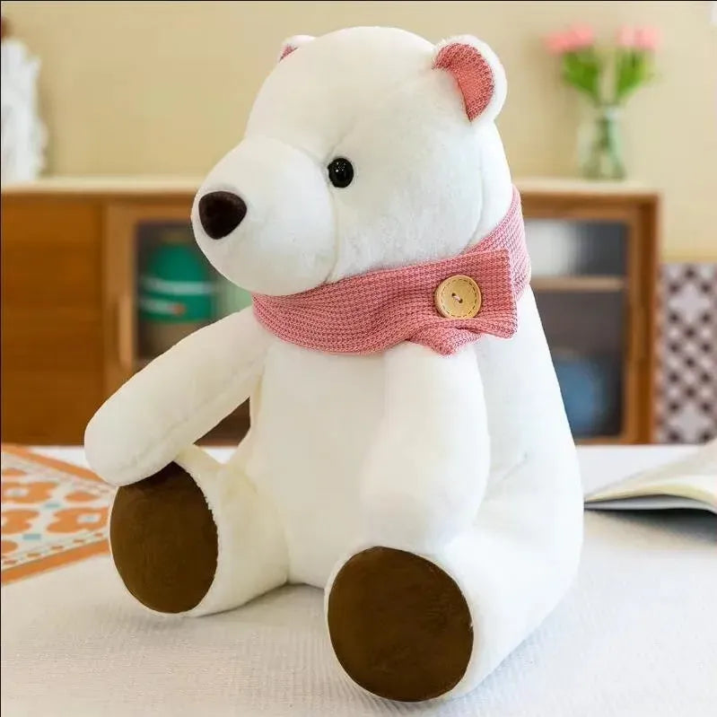 Scarf Polar Bear Plushie (20 cm)