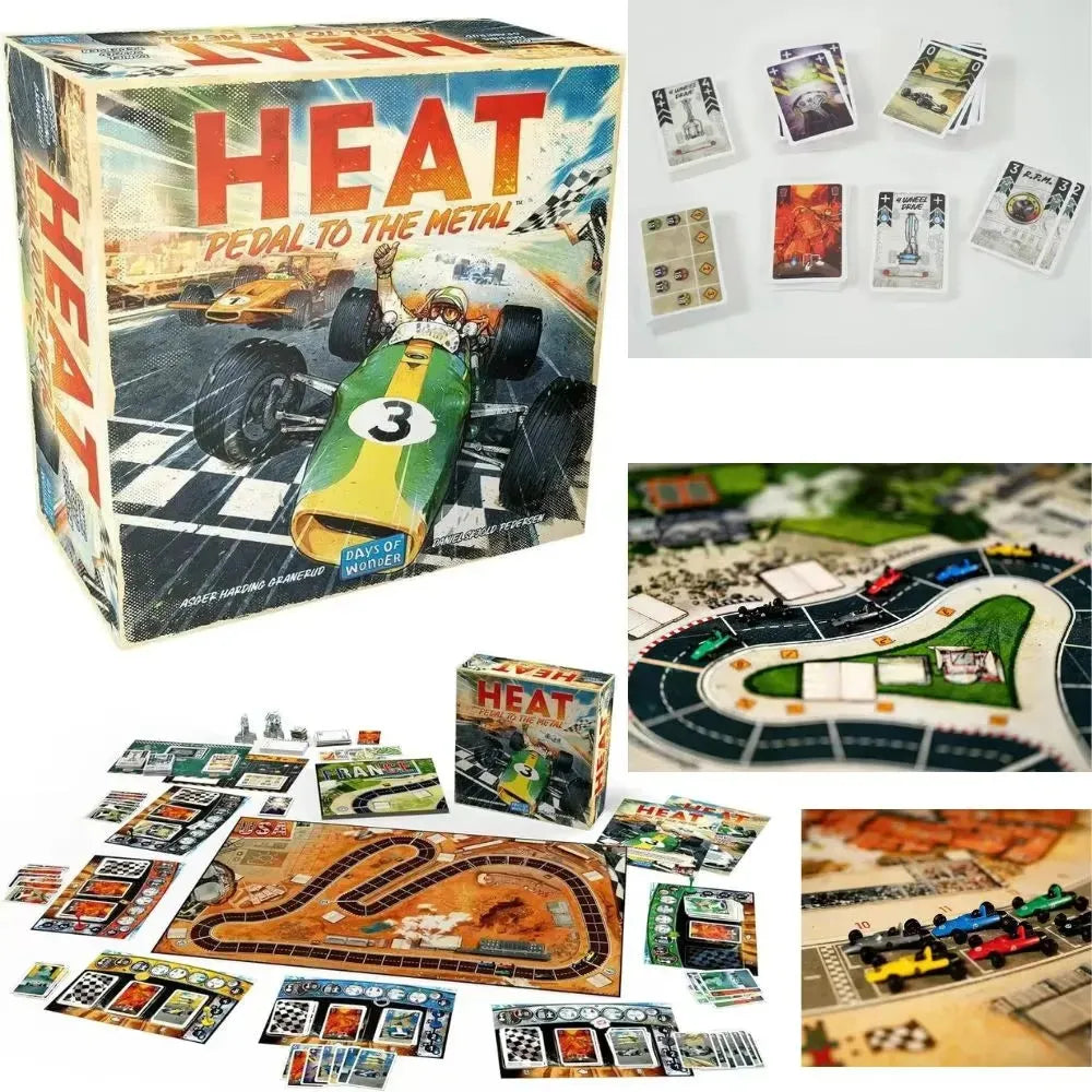 Heat: Pedal to the Metal Board Game