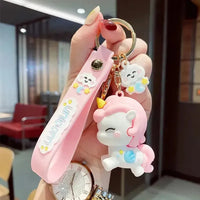 Dreamy Unicorn 3D Keychain