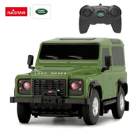 RASTAR Land Rover Defender Licensed Remote Control Car 1/24 Full Scale Model Off-road Vehicle Electric Model Plastic - Bear Hugs
