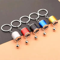 Car Gear Box Metal Keychain