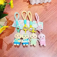 Forest Poodle Dog Squad Keychain