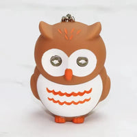Hoot of Wisdom LED Owl Keychain