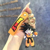 Dragon Ball Z Saiyan Saga 3D Keychain