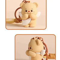 Honeyheart Butter Bear 3D Keychain