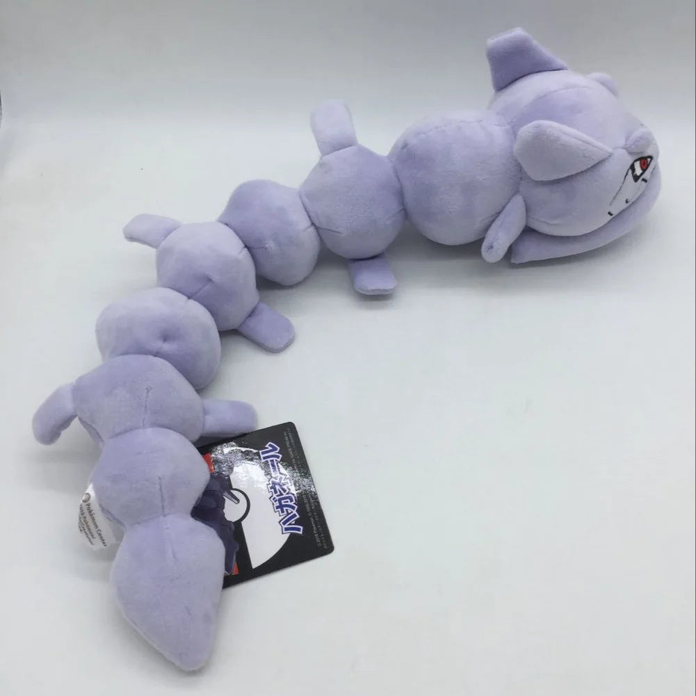 30cm Pokemon Steelix Plush Toys Dolls Soft Long Body Can Bend Snake Shape Stuffed Toys For Children Gift - Bear Hugs