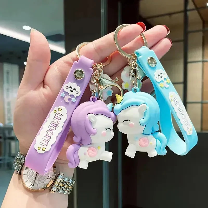 Dreamy Unicorn 3D Keychain