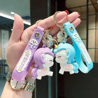 Dreamy Unicorn 3D Keychain