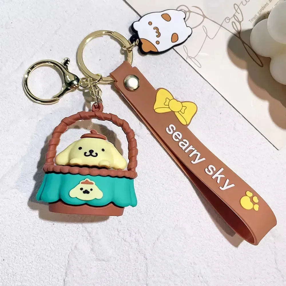 Sanliou Basket Buddies 3D Keychain