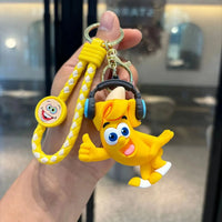 Groovy Fruits 3D Keychain
