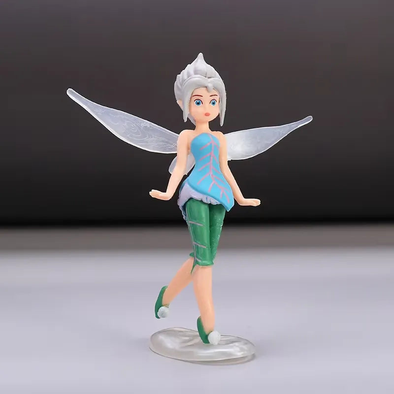 Disney Tinkerbell Flower Fairies Action Figure Set (7 pcs)