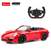 RASTAR Porsche 911 Carrera S Kids Electric Car 1/12 Scale Toy RC Racing Car for Children with LED Lights Hobby RC Cars Toys 2.4G - Bear Hugs