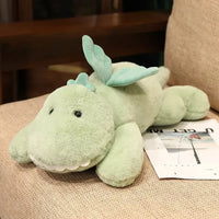 Green Small Eyed Dino Plushie