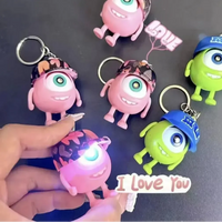 Mike Says I Love You LED Keychain