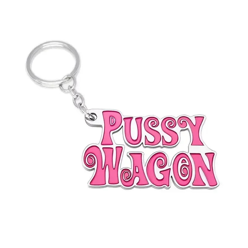 Pussy Wagon Vixen Vibes Keychain