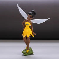 Disney Tinkerbell Flower Fairies Action Figure Set (7 pcs)