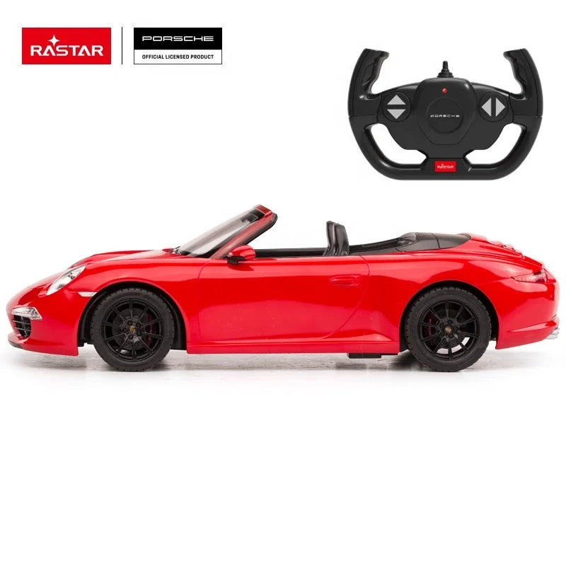 RASTAR Porsche 911 Carrera S Kids Electric Car 1/12 Scale Toy RC Racing Car for Children with LED Lights Hobby RC Cars Toys 2.4G - Bear Hugs