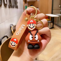 Super Mario Power-Up 3D Keychain