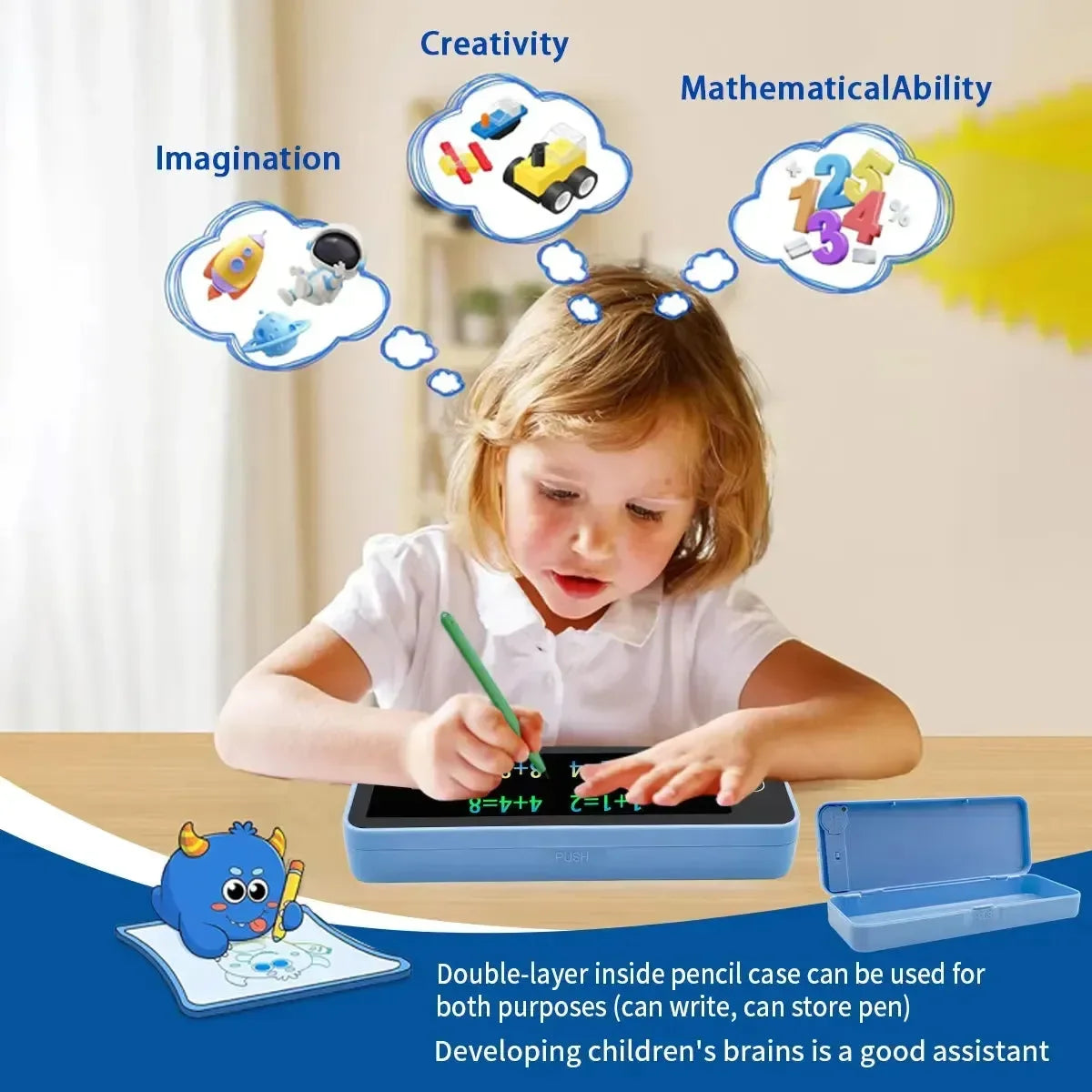 حافظة أقلام الرسم LCD 