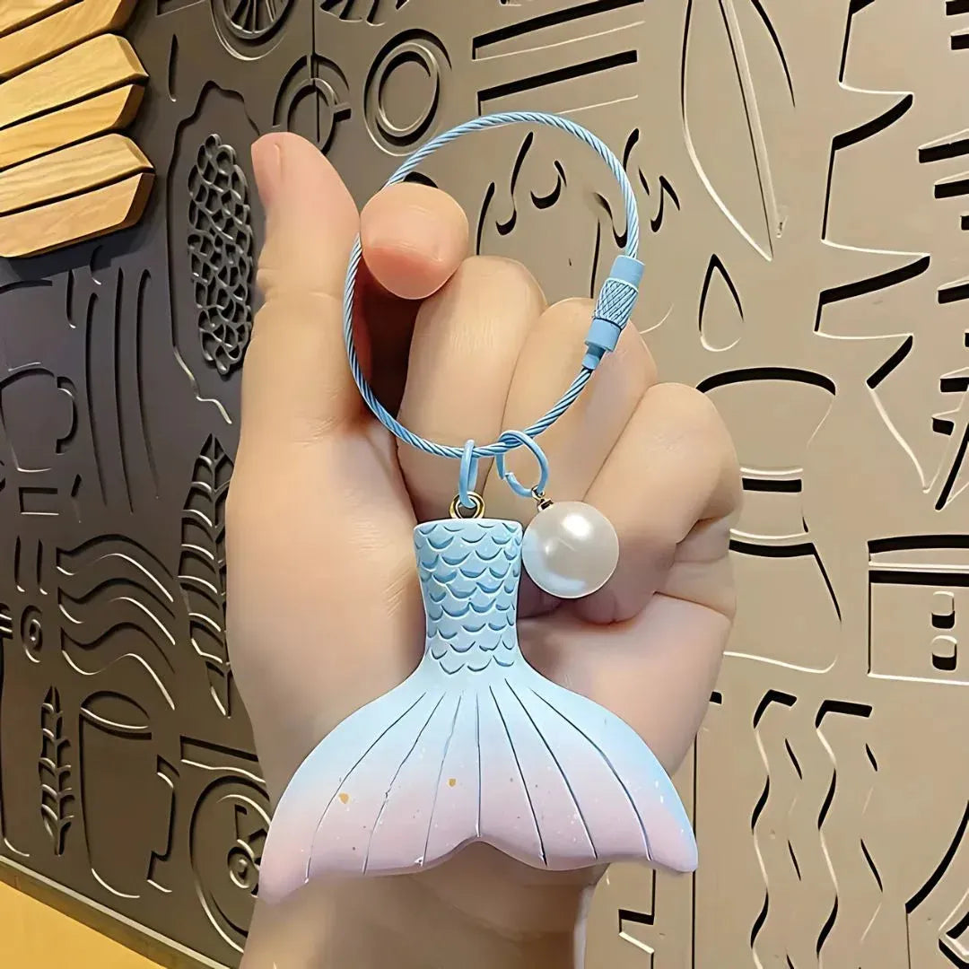 Mermaid Tail 3D Keychain